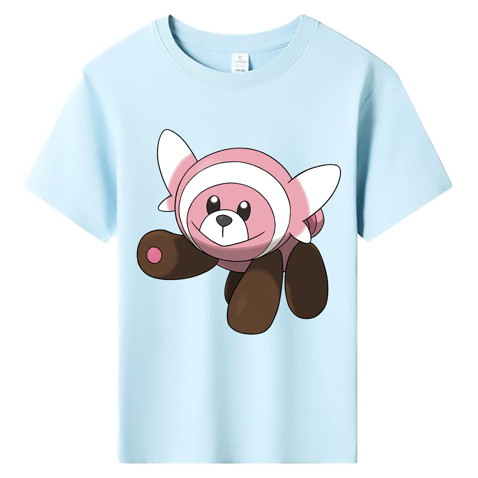 （画像用） ポケットモンスター Pokémon 綿100％キッズTシャツ（フロントプリント）